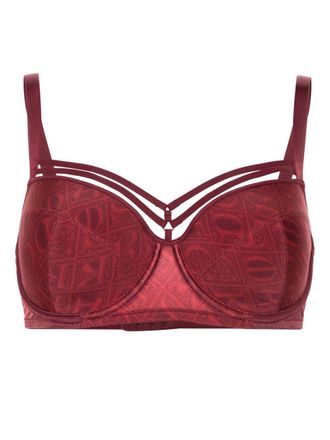 Marlies Dekkers Seduction bh met watervalhals - Rood