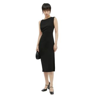 St.Agni Arc Cut-Out Jurk - Dames - Feestkleedjes - Zwart - L - Kleedjes