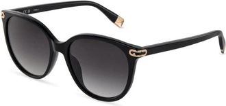 Furla Occhiali da sole - Dames - Zonnebrillen - Zwart - 55 MM - Accessoires