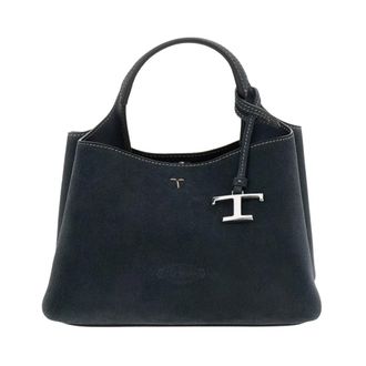 Tod's Micro Bag - Dames - Shoppers - Blauw - ONE Size - Leer - Tassen