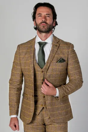 PAUL ANDREW Harris - Tweed Blazer Formal Office Wedding