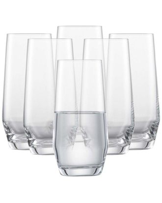 Schott Zwiesel Glass Pure Tritan Crystal Cocktail Tumbler Glasses (Set Of 6)