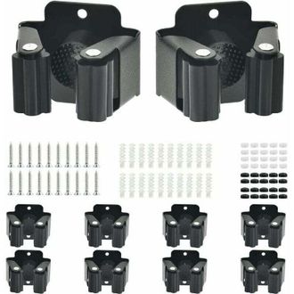 OEM Juego De 10 Soportes De Pared Para Escobas, Soportes De Acero Inoxidable Para Electrodom&eacute;sticos, Soporte De Pared Para Herramientas De Jard&iacute;n, Soporte