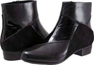Trotters Maci Womens Boots Black : 6.5 W (D), Leather