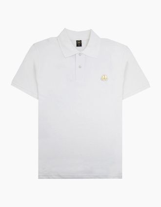 Moose Knuckles Mens Moose Knuckles Gold Series Everett Polo White - Size: 40