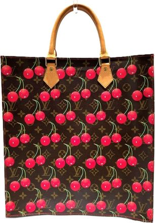 Louis Vuitton Brown Monogram Cherry Monogram Tote Bag (Pre-Owned)