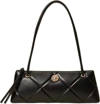 Twinset Tassen, Dames, Zwart, ONE Size, Bauletto Quilted Shoulder Bag