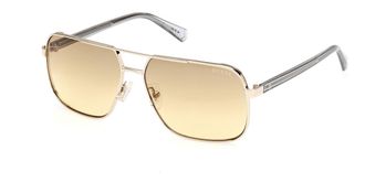 Guess GU00119 32F Mens Sunglasses Gold Size 58