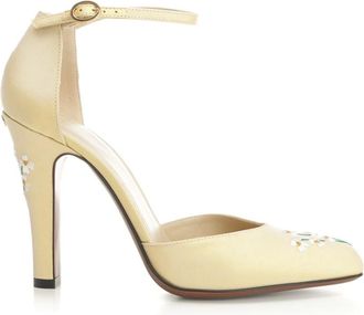 Valentino Garavani Schoenen, Dames, Geel, 37 EU, Leer, Hi Dolly Pumps