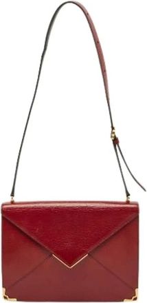 Cartier Pre-owned Cross Body Bags, female, Red, Size: ONE SIZE Pre-owned Leather Shoulder Bag