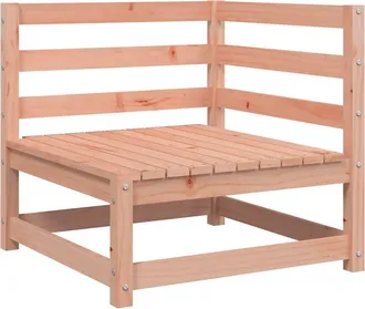 vidaXL Sof&aacute; Esquinero De Jard&iacute;n Madera Maciza Abeto Douglas 70x70x67cm Vidaxl