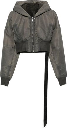 Rick Owens Cropped Hooded Jacket