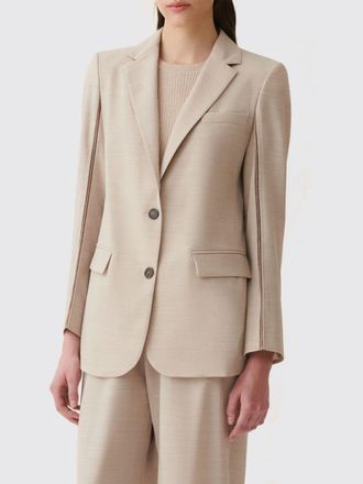 Fabiana Filippi Blazer monopetto in lana vergine con chiusura a due bottoni