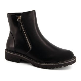 Andrea Womens Chelsea Boots In Black