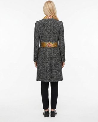 Dolce & Gabbana Womens Multicolor Elastane Coat Clothing