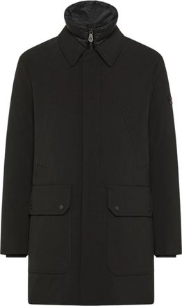 Peuterey Loch TJ Carcoat - Heren - Mantel - Zwart - M - Polyester - Jassen