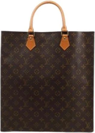 Louis Vuitton Pre-owned Sac Plat - Dames - Vintage Shopper - Bruin - ONE Size - Leer - Vintage