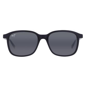 Maui Jim Makuahine Grey Square Mens Sunglasses MJ0654SA 001 55