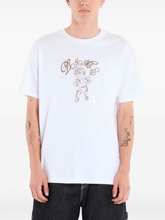 Dime Fighter T-Shirt - unisex - Cotton - S - White