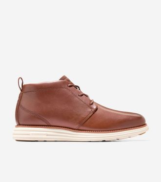 Cole Haan Mens &Oslash;riginal Grand Remastered Waterproof Chukka Boots - Brown Size 10.5