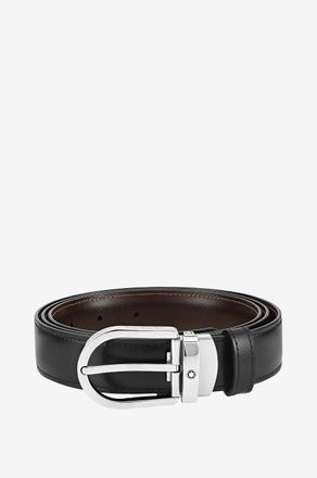 Montblanc Wendbarer G&uuml;rtel aus Leder