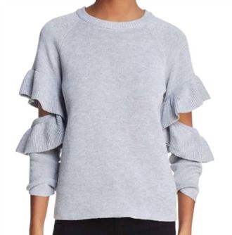 endless rose Sweater In Heather Grey