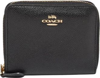 Coach Tweedehands leren portemonnees - Dames - Vintage Accessoires - Zwart - ONE Size - Vintage