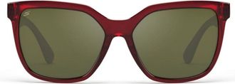 Serengeti Eyewear Wakota Oversized Square Frame Sunglasses