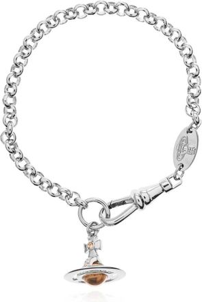 Vivienne Westwood Bracciale Petite Orb - - Accessories - Donna - Grigio - ONE SIZE