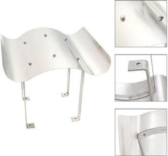 vidaXL Sombrerete De Chimenea De Acero Inoxidable 50 X 50 X 37 Cm Vidaxl