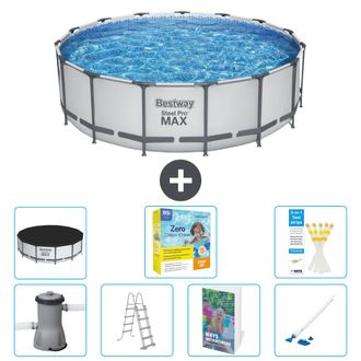 Bestway Piscina Bestway Steel Pro Max Redonda - 488x122 Cm - 8-piezas S544