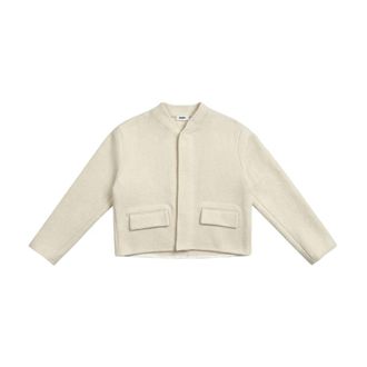 Rier Cardigans, male, White, Size: S Walker Jacket City Crop