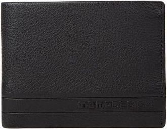 Momo Design Mens Wallet Black Genuine Leather Bags