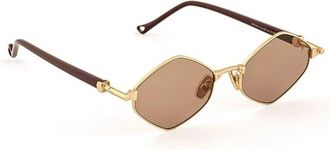 Eyepetizer Medina C.4-Op-68 Zonnebril - unisex - Zonnebrillen - Bruin - 49 MM - Accessoires