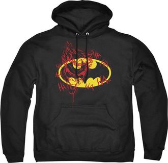 Gildan Batman Joker Graffiti Adult Pull Over Hoodie / Hooded Sweatshirt