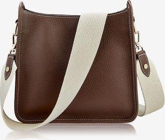 Gigi New York Elle Crossbody in Chocolate at Nordstrom