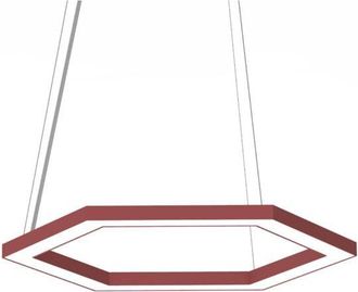 Lumicom Esagono L&aacute;mpara De Techo &Oslash;40 Monocolor Mate