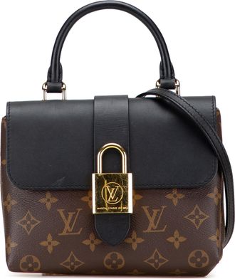 Louis Vuitton Pre-owned Womens Locky Bb Monogram Satchel Bag - Black Textile - One Size