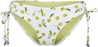 Seafolly Summercrush Loop Tie Side Pants Bikini-Bottom für Damen | weiß