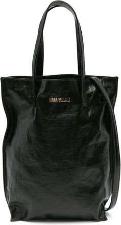 Uma Wang Borsa tote Case media - Verde