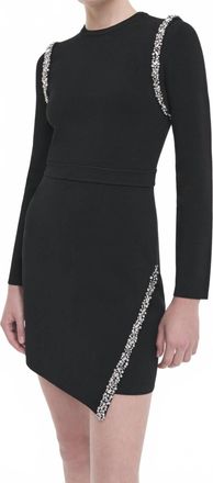 SIMKHAI Nyx Wrap Dress In Black