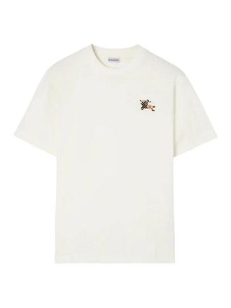 Burberry M Jwear T Shirt Chalk