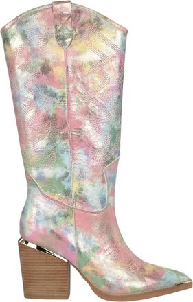 Alma En Pena Cowboylaars - Dames - Cowboylaarzen - Veelkleurig - 41 EU - Tweed - Schoenen
