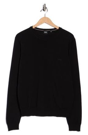BOSS Bagritte Virgin Wool Sweater in Black at Nordstrom Rack, Size Xx-Large