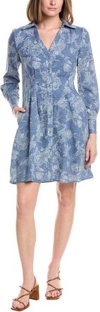 Julia Jordan Faux Denim Mini Shirtdress