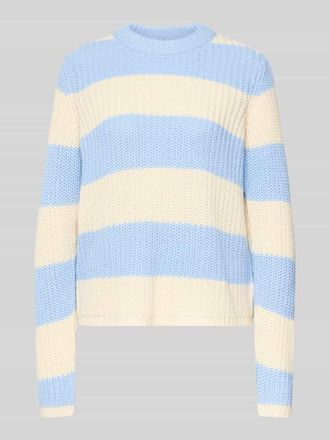 Soyaconcept Strickpullover mit gerippten Abschl&uuml;ssen Modell REMONE in Hellblau, Gr&ouml;&szlig;e XXL