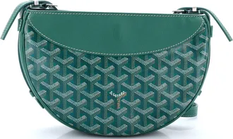 Goyard Hirondelle Shoulder Bag Coated Canvas and Leather