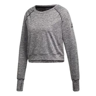 adidas (WMNS) adidas Stella McCartney Open Back Cover T-Shirt Asia Sizing Grey DU3411