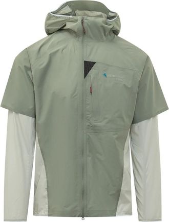 Kl&auml;ttermusen Vidre Hood Jacket - Heren - Zomerjassen - Groen - S - Polyester - Jassen