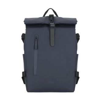 Rains Rolltop Rucksack Large - Bags - Hombre - Azul - ONE SIZE